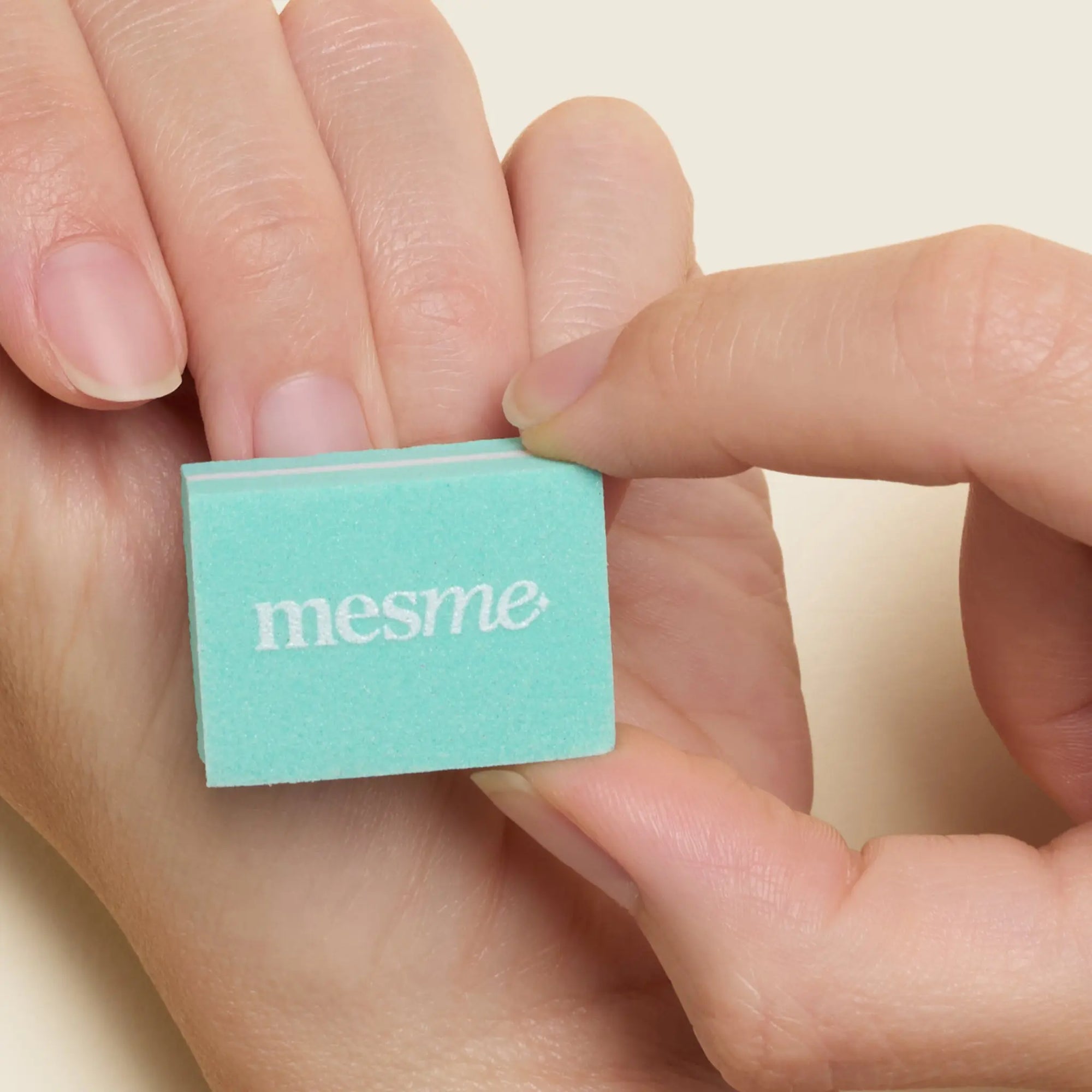 mesme Mini Prep Kit nail wrap accessory — for all wraps — teal mini buffer buffing nail